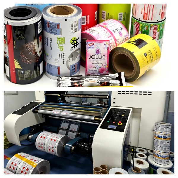 Flexo printing on BOPP film